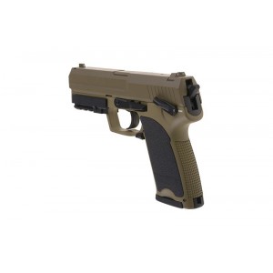 Модель электрического пистолета USP Tactical Electric TAN CM.125TN [CYMA]